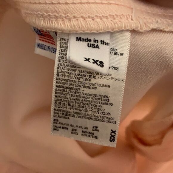 American Apparel Stretchy Skinny Pink Pants - Picture 7 of 7